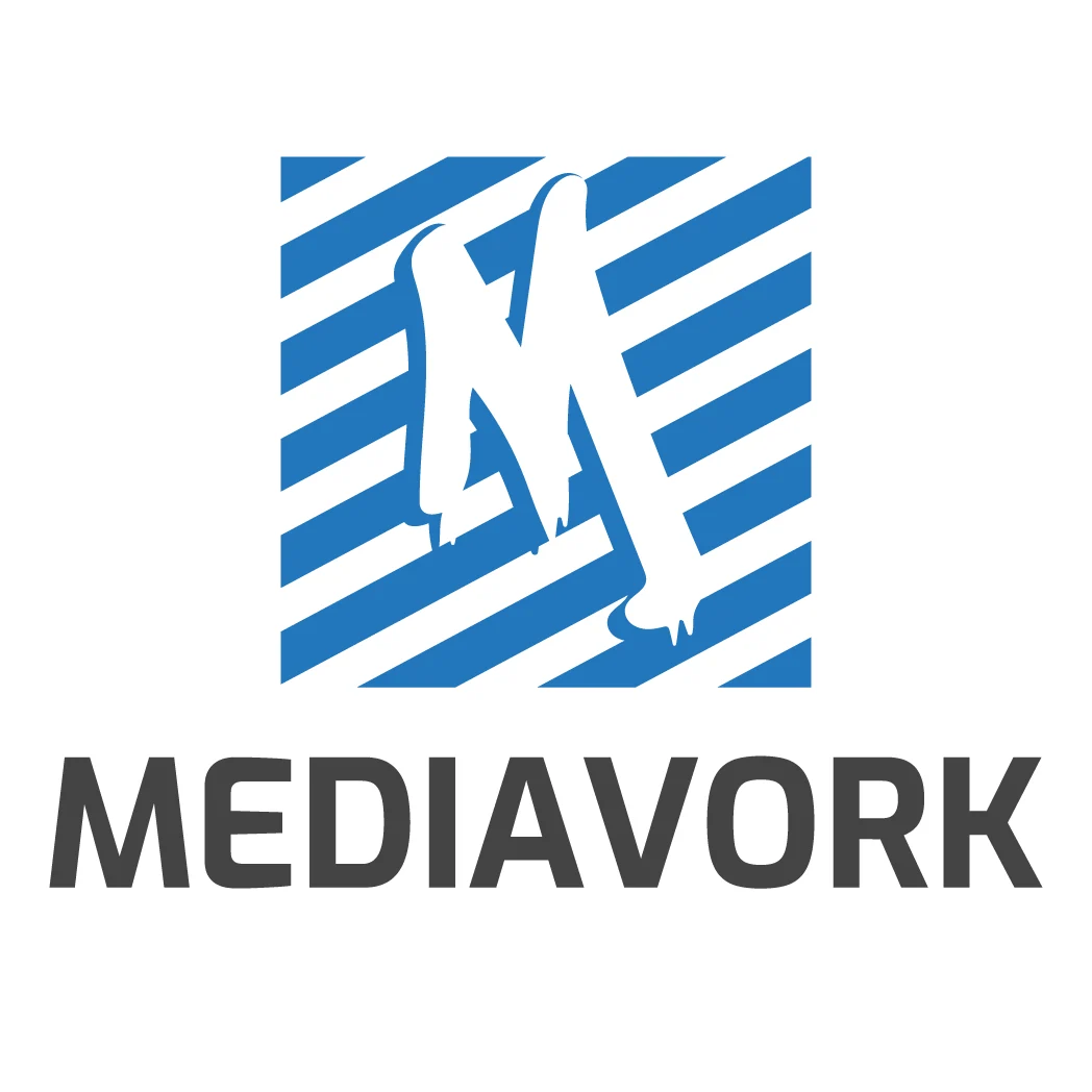 Mediavork - stacked logo